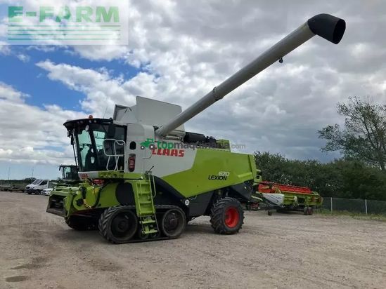 Cosechadora de Cereal - Claas - lexion 670 tt