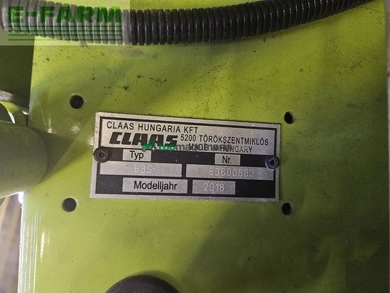 Cabezal - Claas - vario 1080 + rapstrenner + transportwagen