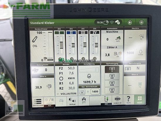 Tractor agrícola - John Deere - 6130r 6130 r