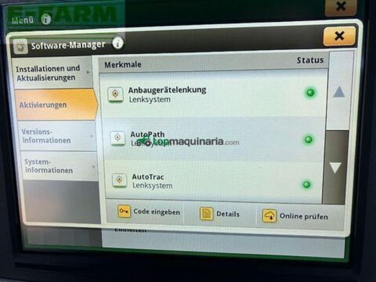 Tractor agrícola - John Deere - 8r370 *auto powr* demo