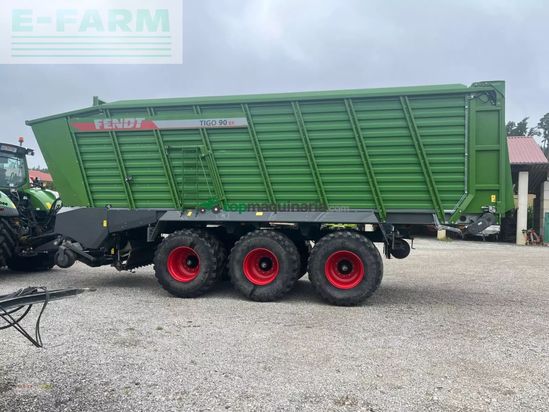 Remolqu agrícola - Fendt - tigo 90 xr