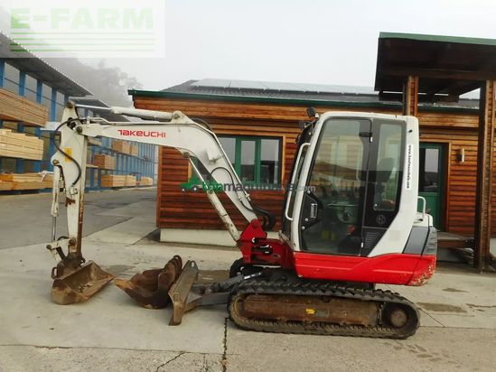 Excavadora - Takeuchi - tb 235 ( 3.530kg ) hydr. sw + 3 löffel