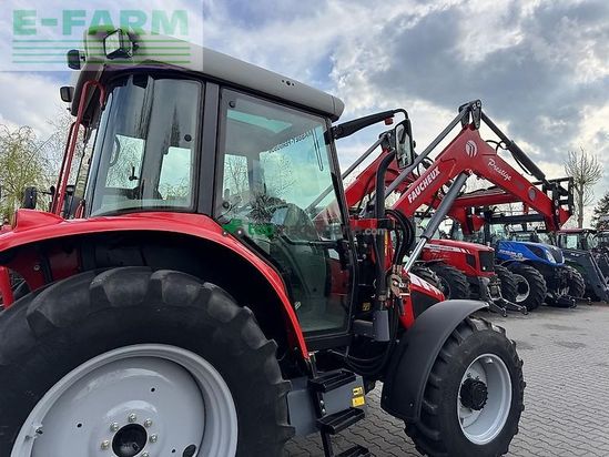 Tractor agrícola - Massey Ferguson - 5455 + faucheux prestige 120