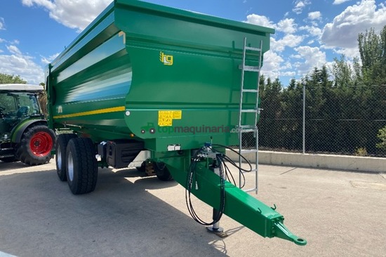 REMOLQUE BAÑERA 21 m3 HERMANOS GARCIA RUBI 240 T