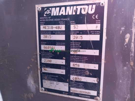 Carretillas industrial MANITOU ME318 48V