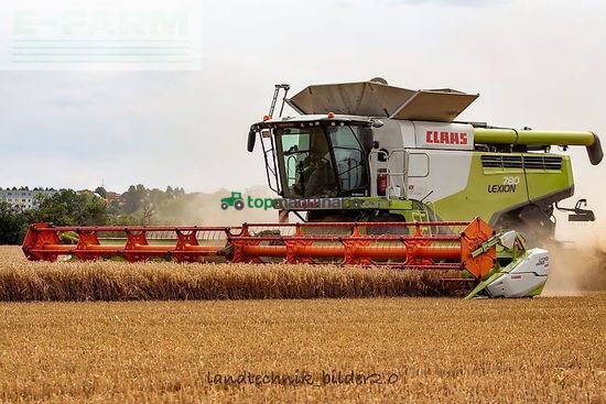 Cosechadora de Cereal - Claas - lexion 780 tt *allrad* + v1230
