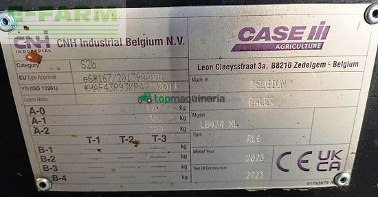 Empacadora gigant - Case IH - lb 434 rotor cutter xl