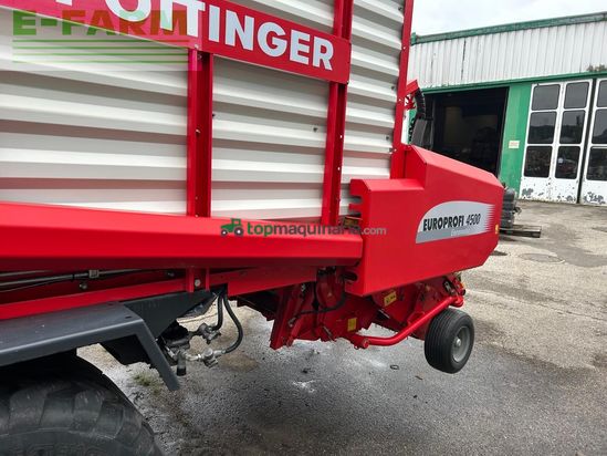 Cinta transportadora de forraje - Pöttinger - ladewagen europrofi 4500d