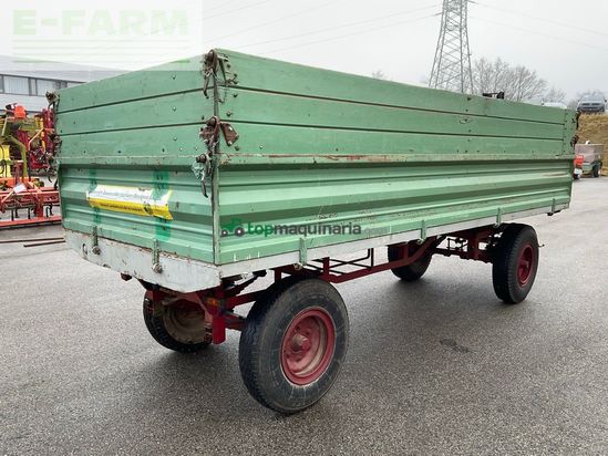 Remolqu agrícola - Brantner - Zweiachs Anhänger 4500x1850x950