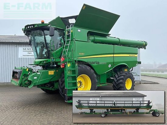 Cosechadora de Cereal - John Deere - s690