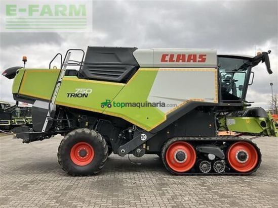 Cosechadora de Cereal - Claas - trion 750 tt