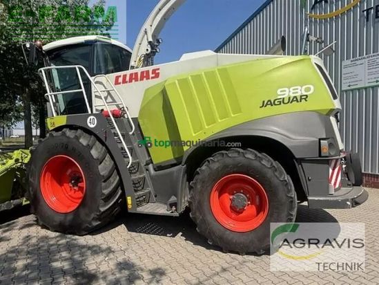 Cosechadora de Cereal - Claas - jaguar 980 allrad + claas orbis 900