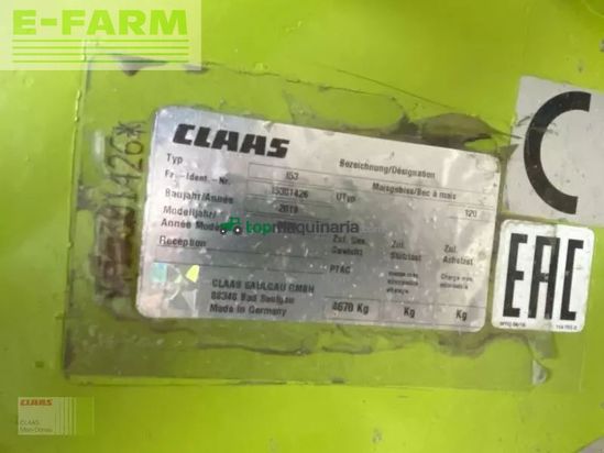Cabezal - Claas - orbis 900