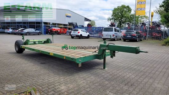Remolqu agrícola -  - tenkhoff t120 tieflader