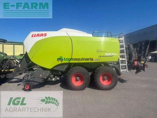 Empacadora gigant - Claas - quadrant 5200 fc