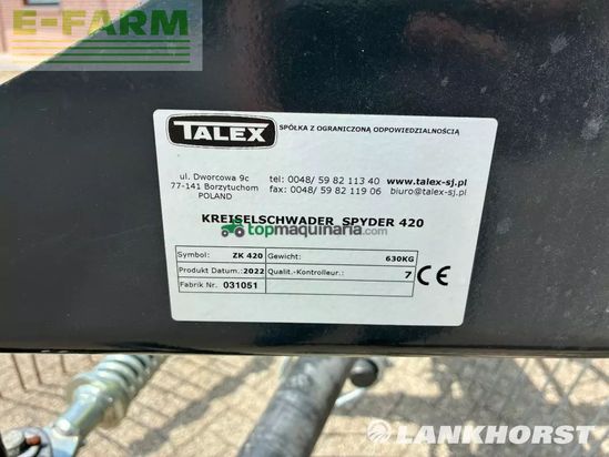 Rastrillo - Talex - zk 420