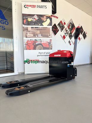 TRANSPALETA NUEVA A ESTRENAR MANITOU EP-15 LITHIUM