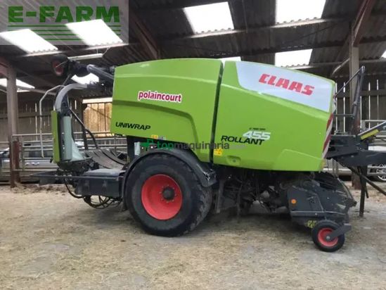 Empacadora gigant - Claas - rolland 455 uniwrap