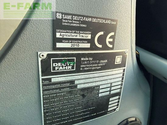 Tractor agrícola - Deutz-Fahr - agrotron ttv630