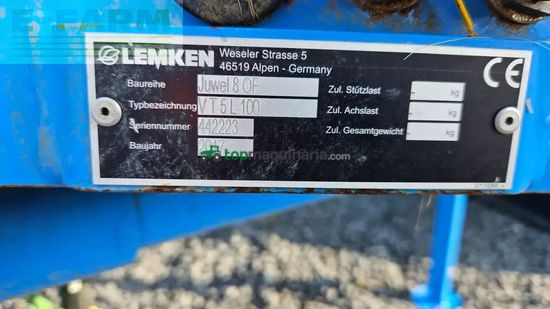 Arado - Lemken - juwel 8m juwel 8 of