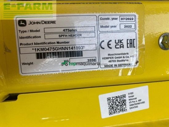 Cabezal - Kemper - 475 plus