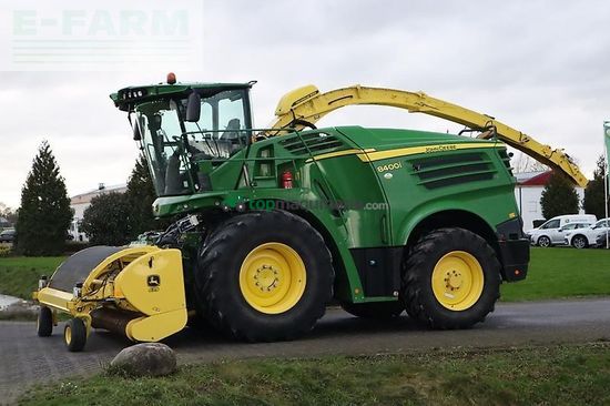 Cosechadora de Cereal - John Deere - 8400i hakselaar