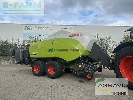 Empacadora gigant - Claas - quadrant 5300 evolution fc tandem