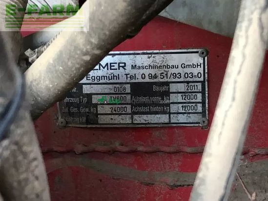 Tractor agrícola - Holmer - terra variant 600