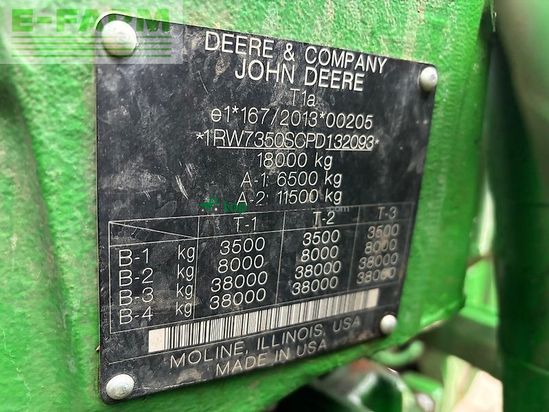 Tractor agrícola - John Deere - 7r 350