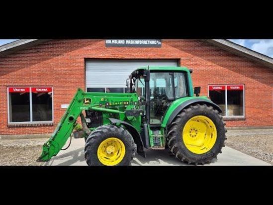 Tractor agrícola - John Deere - 6320 m/frontlæsser