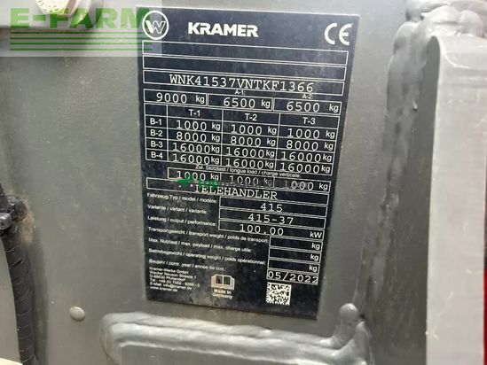 Telescopica - kramer - kt 407