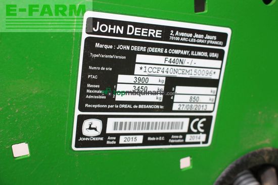 Empacadora gigant - John Deere - f 440m