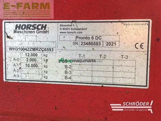 Sembradora - Horsch - pronto 6 dc