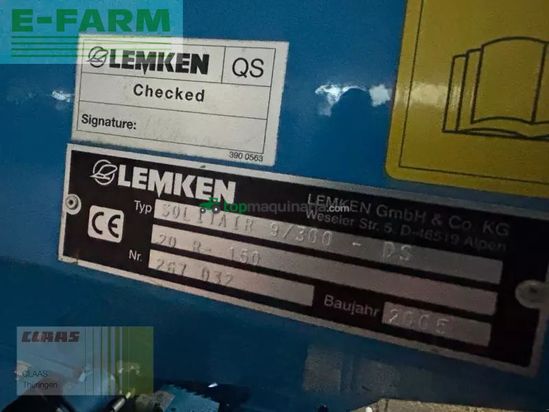 Combinado de siembra - Lemken - solitair 9/300