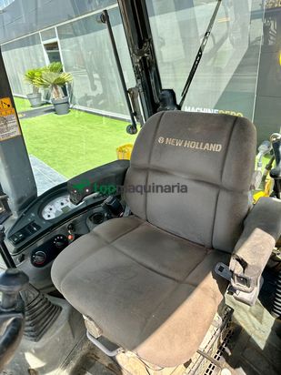 Retro Mixta Cargadora New Holland B110 4PT. 