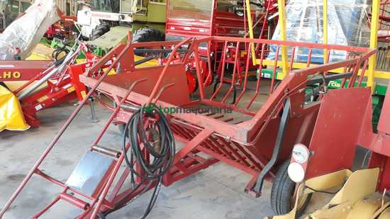 Remolque para pacas pequeñas