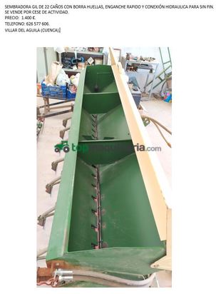 Sembradora en línea convencional - Aguirre