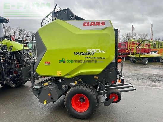 Empacadora gigant - Claas - variant 580 rc trend