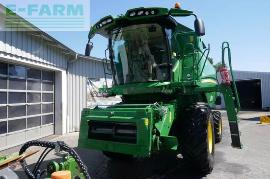 Cosechadora de Cereal - John Deere - t 550i - hillmaster inkl. sw 722x