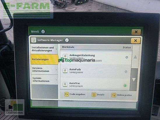 Tractor agrícola - John Deere - 6155r