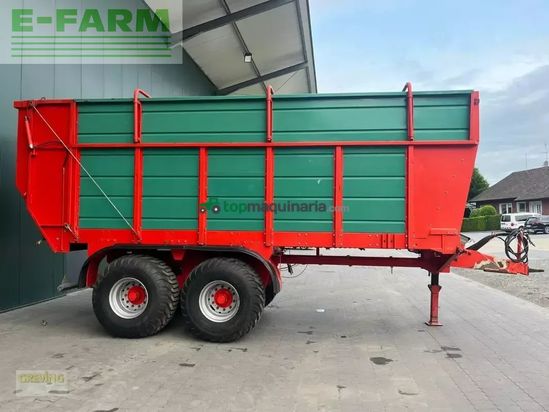 Cinta transportadora de forraje - Kemper - unitrans 18000 silagewagen