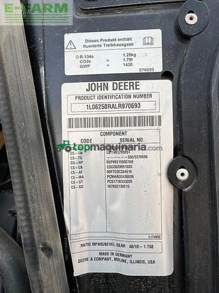 Tractor agrícola - John Deere - 6250r