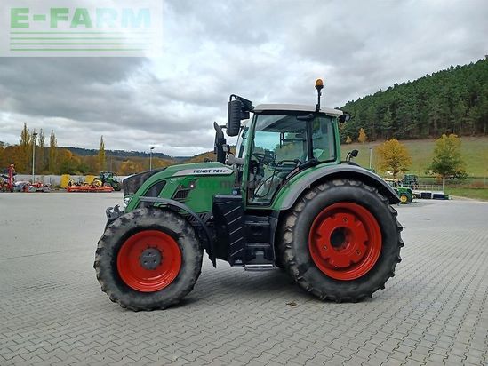 Tractor agrícola - Fendt - 724 vario profi plus mit gps
