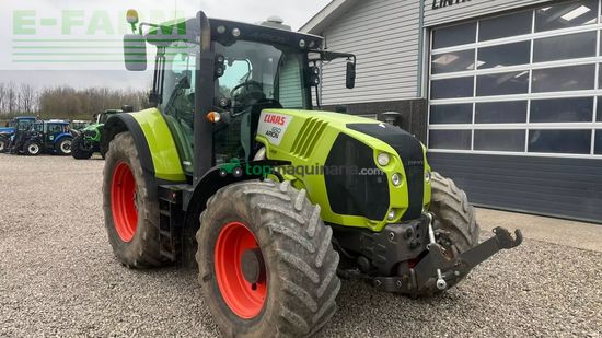 Tractor agrícola - Claas - arion 650 cebis med frontlift