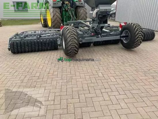 Combinado de siembra -  - grünlandstriegel mit sternwalze