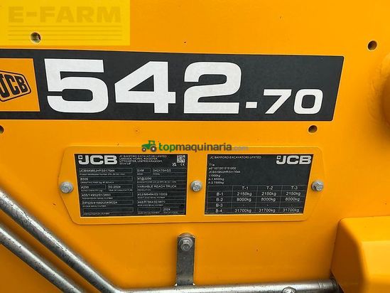 Telescopica - JCB - 542-70 agri super telehandler (st26922)