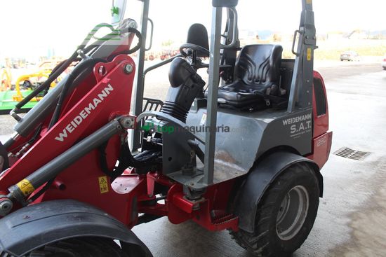 Minicargadora - Weidemann - 1280 - baujahr 2018 - 35ps