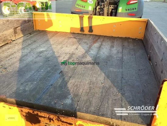 Remolqu agrícola -  - tieflader 12 t mit dollyachse