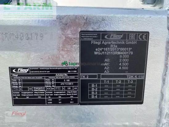 Volquet - Fliegl - tdk-k110