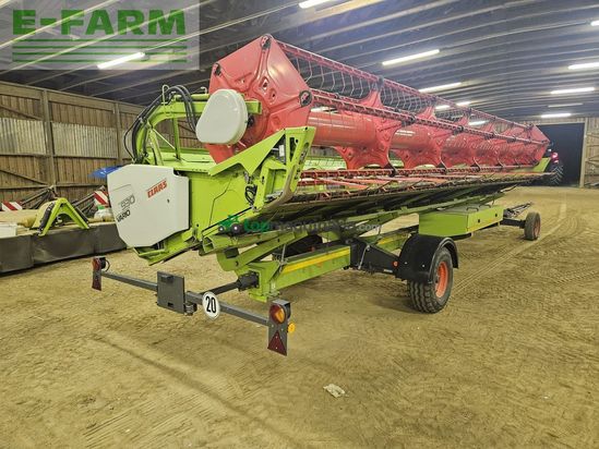 Cabezal - Claas - vario 930 + 2 rapstrenner + transportwagen